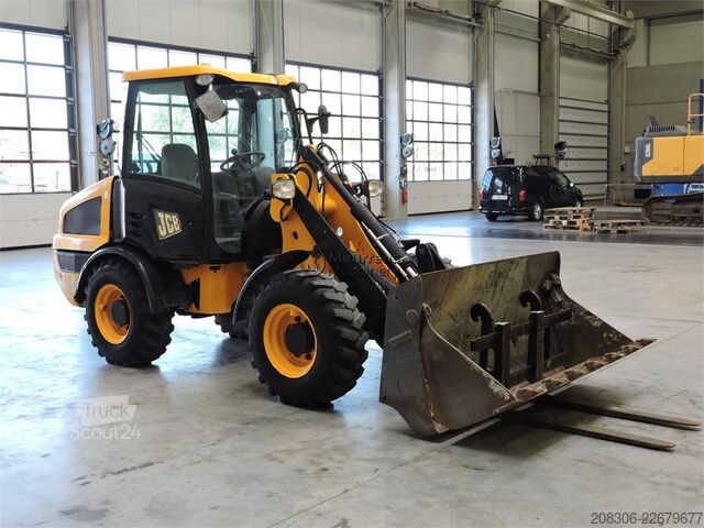 Pala gommata JCB 406 + Fork
