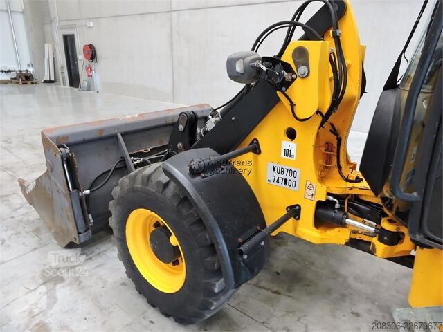 Pala gommata JCB 406 + Fork