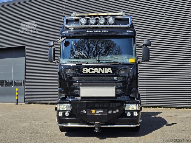 Darus teherautó Scania R490 / 8x2 / HMF 85 TM CRANE / WINCH / JIB