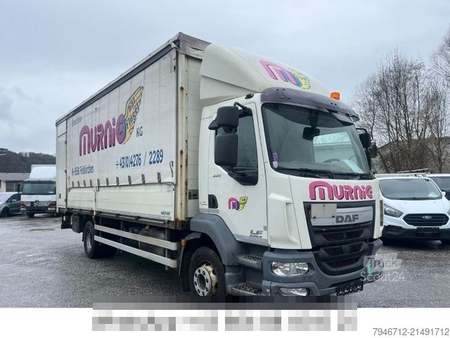 Samochód ciężarowy z plandeką typu platforma DAF LF 220 FA Pritsche Plane LBW*ADR 7,20m TÜV *2015
