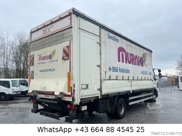 Samochód ciężarowy z plandeką typu platforma DAF LF 220 FA Pritsche Plane LBW*ADR 7,20m TÜV *2015