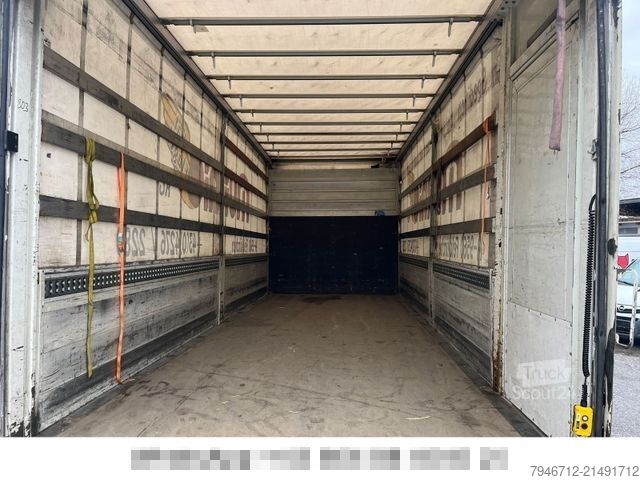 Samochód ciężarowy z plandeką typu platforma DAF LF 220 FA Pritsche Plane LBW*ADR 7,20m TÜV *2015