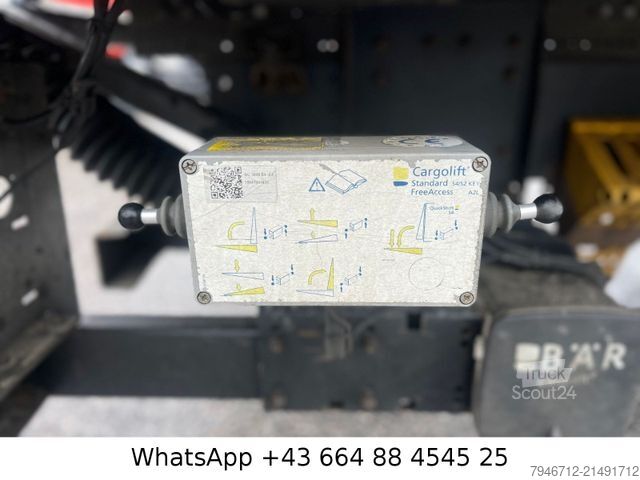 Samochód ciężarowy z plandeką typu platforma DAF LF 220 FA Pritsche Plane LBW*ADR 7,20m TÜV *2015