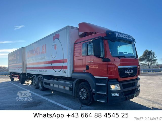 Caminhão frigorífico MAN TGS 26.440 EEV Kühlkoffer LBW 6x2 Org. 23.000 Km