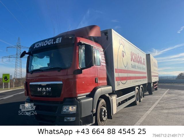 Caminhão frigorífico MAN TGS 26.440 EEV Kühlkoffer LBW 6x2 Org. 23.000 Km