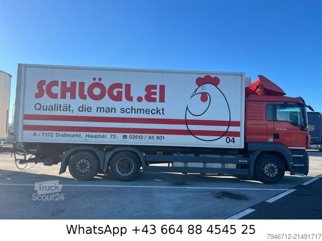 Caminhão frigorífico MAN TGS 26.440 EEV Kühlkoffer LBW 6x2 Org. 23.000 Km