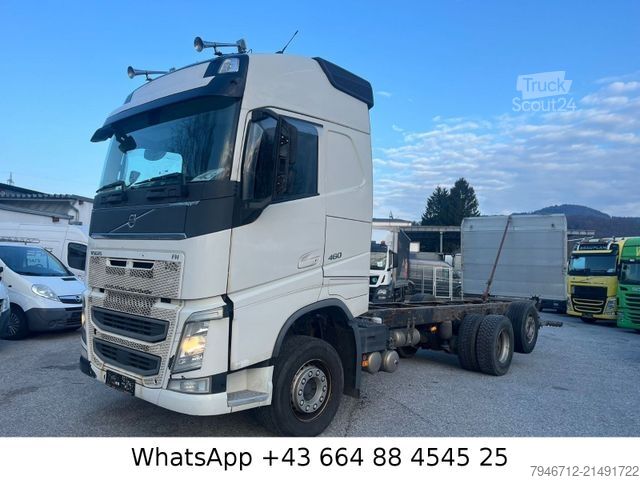 Kamyon şasisi VOLVO FH 460 - 6x2 Fahrgestell ohne Aufbau -LBW EURO 6