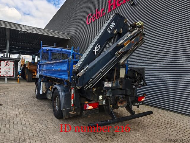 3-stranski nakladalnik MAN TGS 18.360 4x2 2 Seitenkipper Hiab 122 DS-3 Hiduo