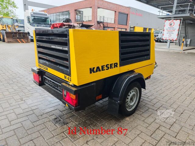 Hladilni kompresor Kaeser M43 7 Bar 2 pieces German registration papers!