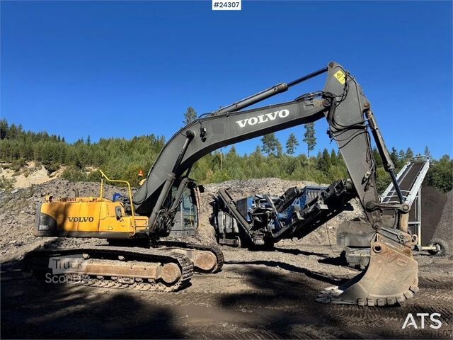Raupenbagger Volvo EC290CL Excavator w/ Rototilt and 2 Buckets WATCH