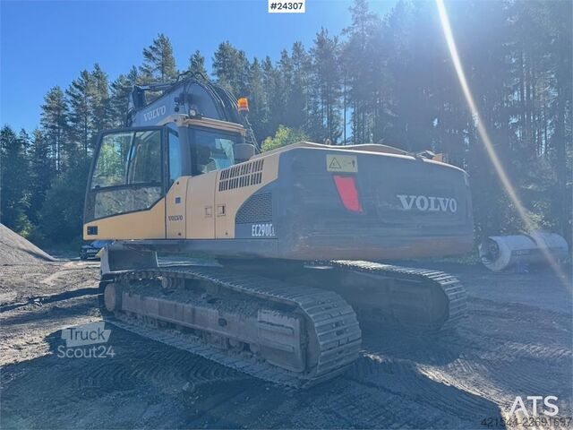Raupenbagger Volvo EC290CL Excavator w/ Rototilt and 2 Buckets WATCH