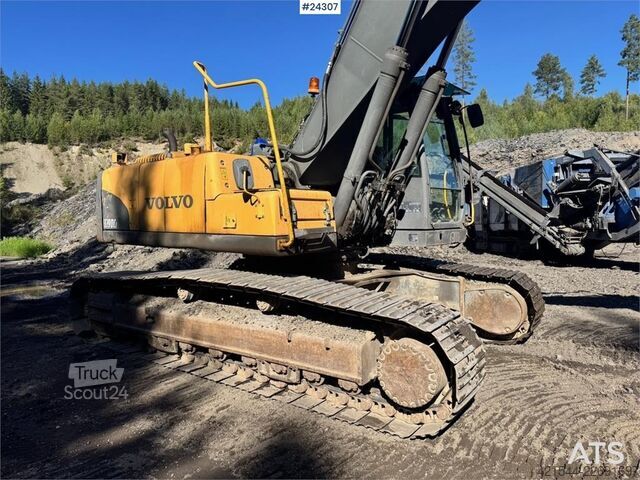 Raupenbagger Volvo EC290CL Excavator w/ Rototilt and 2 Buckets WATCH