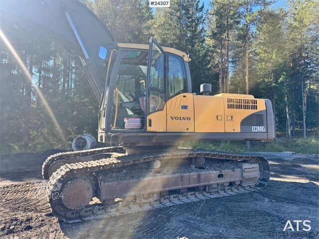 Raupenbagger Volvo EC290CL Excavator w/ Rototilt and 2 Buckets WATCH