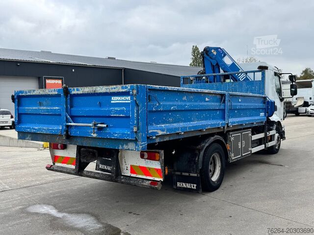 Wywrotka Renault Midlum 220 16T KIPPER+KRAAN