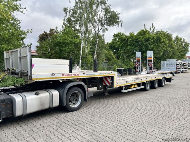 Naczepa niskopodwoziowa Möslein STO 3 Schwebheim  3 Achs Satteltieflader