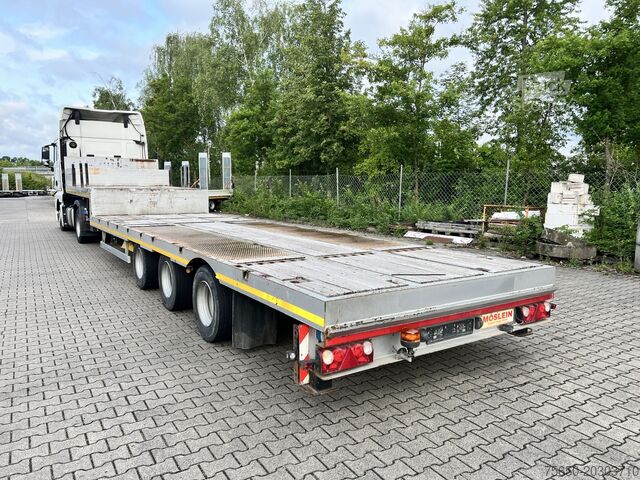 Naczepa niskopodwoziowa Möslein STO 3 Schwebheim  3 Achs Satteltieflader