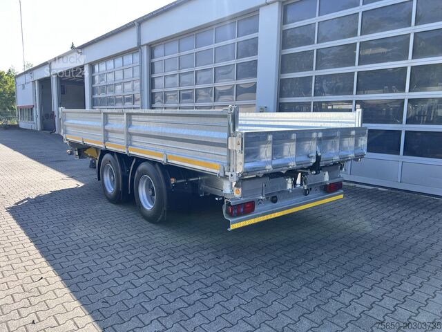 Remorque à benne basculante Möslein TTD 19 B  neuer 19 t Tandemkipper- Tieflader hydraulischer Klappe
