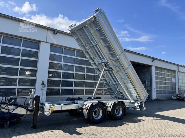 Remorque à benne basculante Möslein TTD 19 B  neuer 19 t Tandemkipper- Tieflader hydraulischer Klappe
