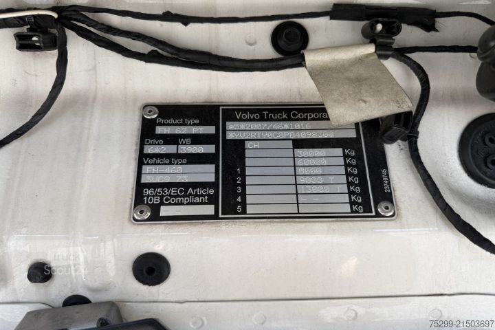 Tractora standard Volvo FH-460 6x2T Retarder / Swiss-Vehicle