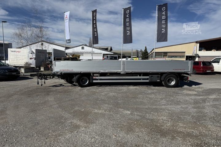Відкритий причіп з тентом Schwarzmüller T-Serie Brücke / Swiss-Vehicle