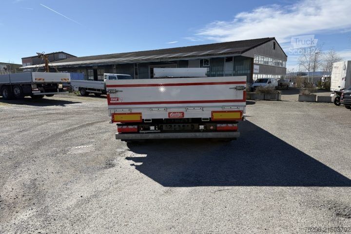 Відкритий причіп з тентом Schwarzmüller T-Serie Brücke / Swiss-Vehicle