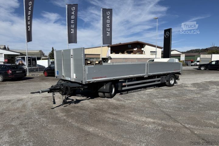 Відкритий причіп з тентом Schwarzmüller T-Serie Brücke / Swiss-Vehicle
