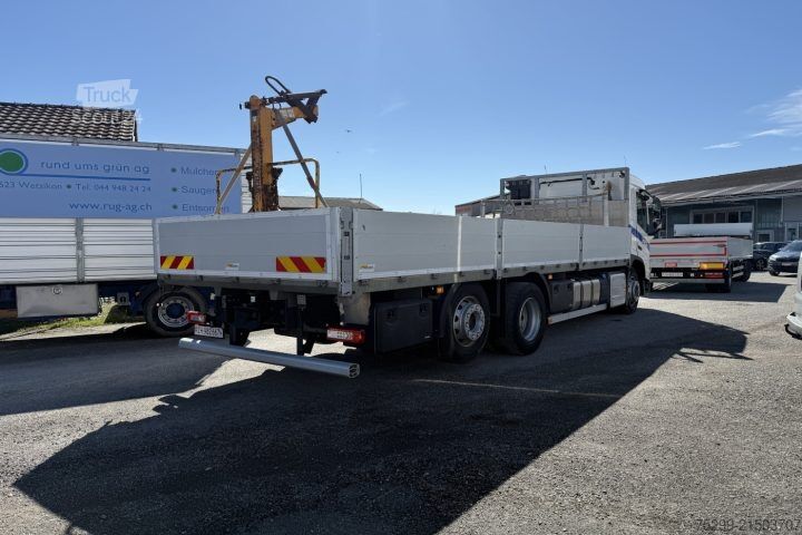 Vrachtauto met open laadbak Volvo FM-500 6x2R Brücke / Pritsche / Swiss-Vehicle