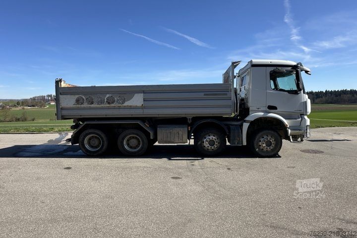 Tovorno vozilo za posebne namene Mercedes-Benz Arocs 3245 8x4 2-SK Meiller / Swiss-Vehicle