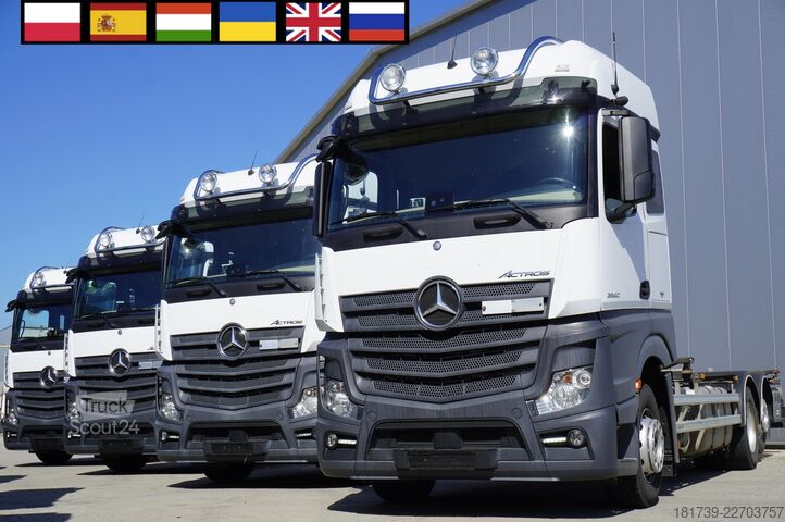 BDF Mercedes-Benz Actros 2540 6×2 / 90 tho. km! / BDF