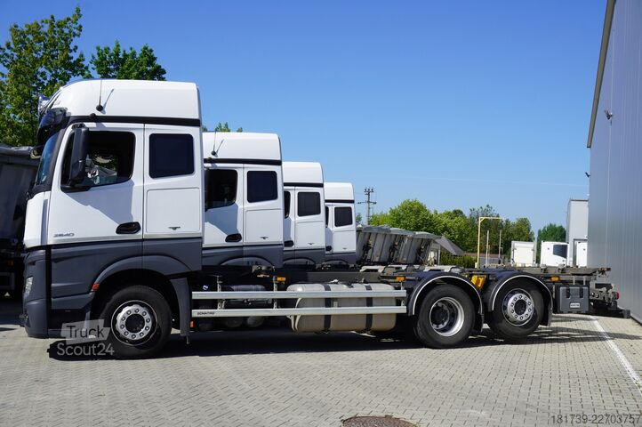 BDF Mercedes-Benz Actros 2540 6×2 / 90 tho. km! / BDF