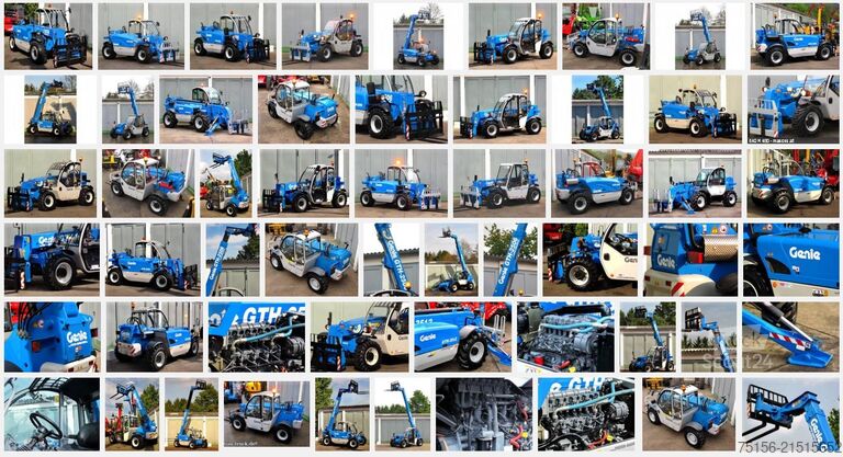 Sollevatore telescopico Genie TEREX GTH 2506 II 4x4x4 6m/2.5t.