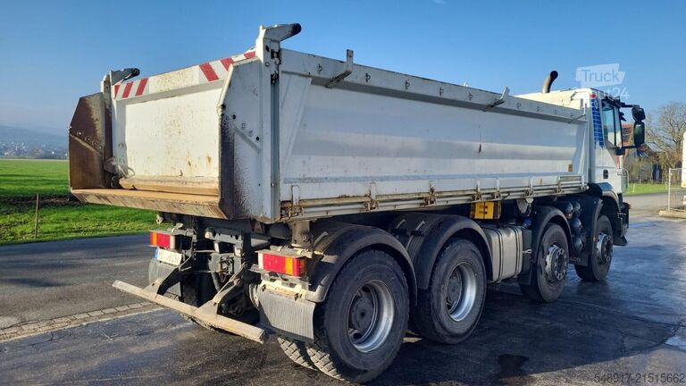 3-Seiten-Kipper IVECO AD340T45K 8x4 Meiller/Stahl Bordmatic Links