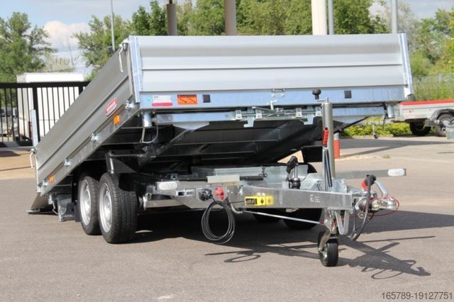 Remorcă basculantă trilaterală WOERMANN Unilader 2735/185