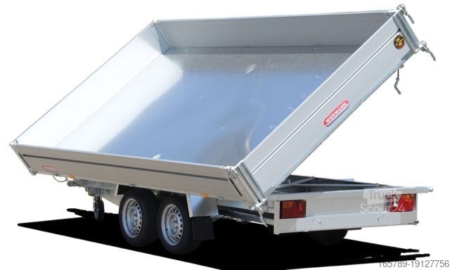 Trīspusējā pašizgāzēja piekabe WOERMANN Vario K 3540/200