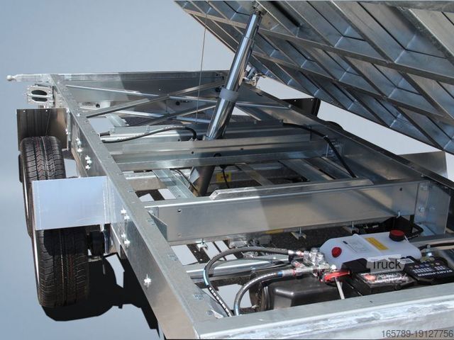 Trīspusējā pašizgāzēja piekabe WOERMANN Vario K 3540/200