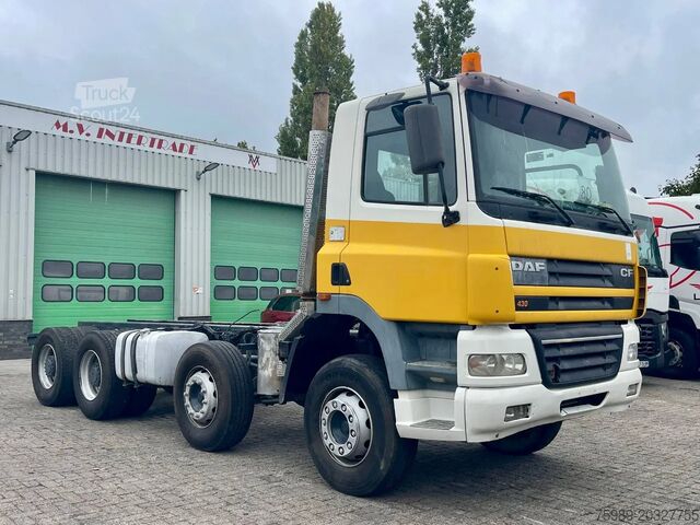 Standartinis-SZM DAF CF 430 8x4 full SPRING! BIG AXELS !  MANUAL 16 ...
