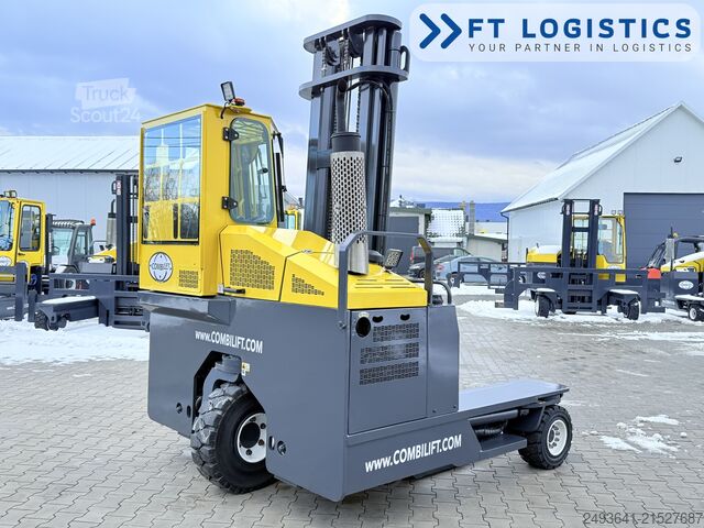 Carrello elevatore a 4 direzioni Combilift C4000 GAS DUPLEX 4600 FORK POSITIONER