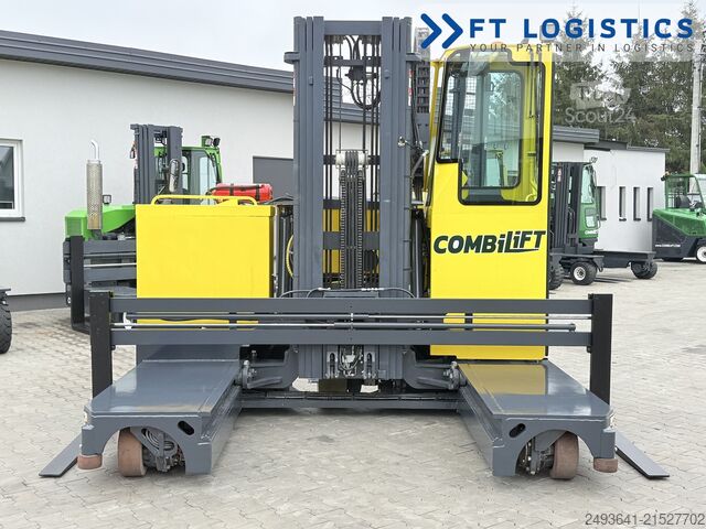 Carrello elevatore a 4 direzioni Combilift C3000STE TRIPLEX WIDE POSITIONER CABIN