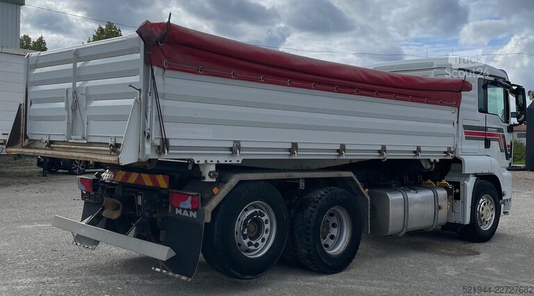 Dreiseitenkipper LKW MAN TGS 26.440  6x2 Liftachse Full Air Euro4
