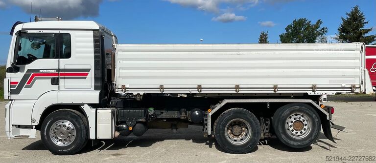 Dreiseitenkipper LKW MAN TGS 26.440  6x2 Liftachse Full Air Euro4