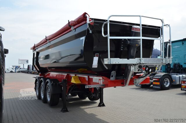 Semi-reboque basculante Schwarzmuller NOWA WYWROTKA 24 m3 / HARDOX / SAF / OŚ POD. / BINOTTO / 7744