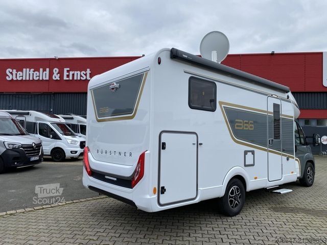 Ημιενσωματωμένο αυτοκινούμενο τροχόσπιτο BÜRSTNER B66 TD 732 *Markise*Rückfahrkamera*
