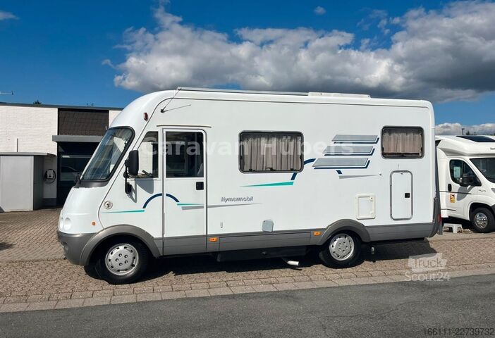 Autorulotă integrată HYMER/ERIBA B 524 - Klima - Hub/Festbett -  - AHK