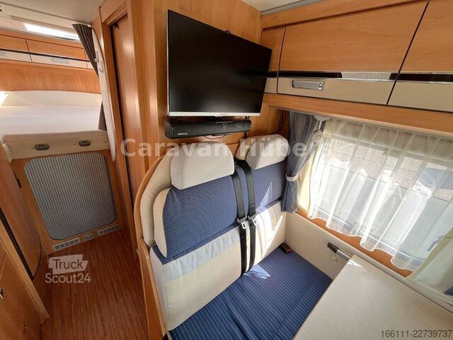 Autorulotă semi-integrată DETHLEFFS GlobeBus T011 - Automatik - Festbett - Klima -