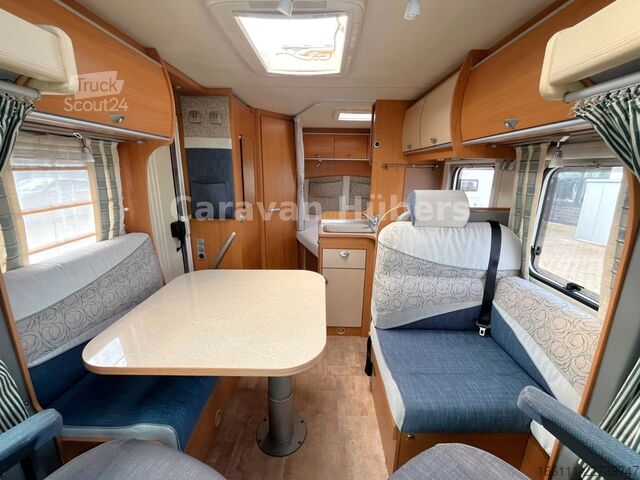Autorulotă semi-integrată BÜRSTNER T 580 - Festbett - Klima -  -