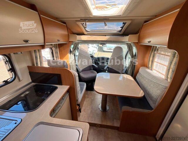 Autorulotă semi-integrată BÜRSTNER T 580 - Festbett - Klima -  -