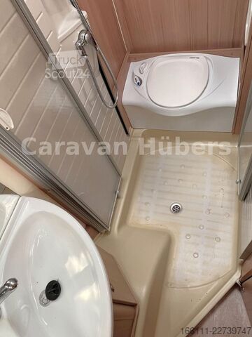 Autorulotă semi-integrată BÜRSTNER T 580 - Festbett - Klima -  -