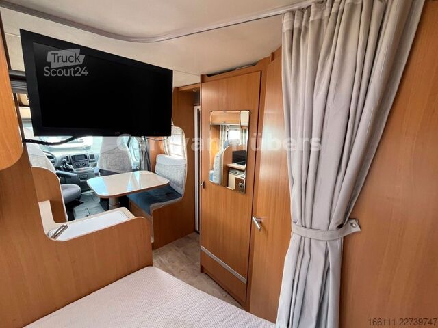 Autorulotă semi-integrată BÜRSTNER T 580 - Festbett - Klima -  -