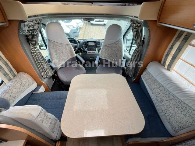 Autorulotă semi-integrată BÜRSTNER T 580 - Festbett - Klima -  -