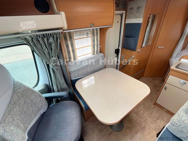Autorulotă semi-integrată BÜRSTNER T 580 - Festbett - Klima -  -